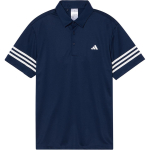 Adidas Lihtne Pullover &Uuml;hev&auml;rviline V&auml;ike Logo Hingav L&uuml;hikeste Varrukatega Polo S&auml;rk Meestele Polo S&auml;rgid Tumesinine IQ2963 XS white