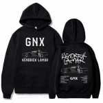 GNX Album 2024 Tr&uuml;kitavad kapuutsid Kendrick Lamar R&auml;ppar Rock Style Sviitrid Unisex Streetwear pikkade varrukatega kapuutsiga pulloverid L