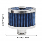 K&uuml;lma &otilde;hu sisselaske filter Suure vooluhulgaga k&uuml;lma &otilde;hu sisselaske Universaalsed filtrid S&otilde;idukite &otilde;hufiltrid Autole Veokile Maasturile Auto Tarvikud sinine