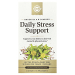 Solgar, rhodiola rosea & B-kompleks, igap&auml;evane stressitoetus, 30 taimset kapslit