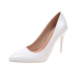 Suures suuruses naiste kingad New Candy Colors Pumps Seksikas terava varbaga lakknahast naiste k&otilde;rge kontsaga elegantsed kleitkingad 2024 41