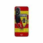 Coque pour Oppo A58 rcl lens original jaune et rouge Maniacase
