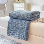 1 tk flanelltekk talveks Jacquard voodikate cobertor &uuml;hev&auml;rvilised tekid kontori-/autosall Sall soe voodipesu kodupleed 70x100cm 1pc pink