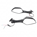 Mootorratta tahavaatepeeglid koos LED-suunatuledega NINJA ZX10R 2011 vahetus?2015. aasta