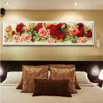 5D isetehtud teemantmaal Ristpistes religiooni ikoon liidri teemantmosaiigist 30x90cm