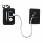 Akna turvalukk L&ouml;&ouml;givaba paigaldus Piiraja funktsioon laste turvalisuse tagamiseks Lapsekindel akna piiraja lukk l&uuml;kandustele Aknad must