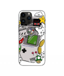 Coque de t&eacute;l&eacute;phone - Maniacase - Iphone 12 Pro - Souple - Silicone - Vintage Nintendo