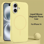 Luksuslik originaal vedel silikoon Magsafe'i &uuml;mbrisele iPhone 16 Plus 15 14 13 12 Pro Max magnetilise juhtmevaba laadimise pehme kate jaoks iPhone 16 Pro Max