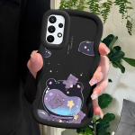 V&auml;rvitud mustriga Big Wave Edge pehmest silikoonmaterjalist Macaron telefoni&uuml;mbris, p&otilde;rutuskindel kaitsev kummist korpus Samsung Xiaomi Poco Redmi jaoks Samsung J7 Pro 2017 valge