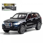 1/32 skaala BMW X5 maasturi sulamist automudel, valatud metallist m&auml;nguasjas&otilde;idukid, automudel, k&otilde;rge simulatsioonikollektsioon, heli- ja valgusega laste m&auml;ngukink must