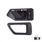 BDP1447-2 eesmine parem siseukse k&auml;epideme avaja must Citroen Berlingo MK1 1996-2011 Peugeot Partner MK1 1996-2015 914395