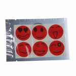 Smiley Face Anti Mosquito Mozzie putukate putukatest putukat&otilde;rje kleebised kollane