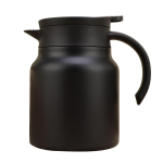 Teekann 1000 ml roostevabast terasest isolatsiooniga teekann infuuseri kaanega Eemaldatav filter V-kujulise tilaga kohvikann termokarahvin 1000ML oranž