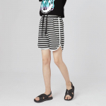 T&uuml;drukute suvised vabaaja korea stiilis lipsudega l&uuml;hikesed p&uuml;ksid - &Uuml;hev&auml;rvilised lastele 130cm must