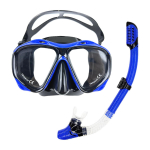 Professionaalne Snorgeldamismask ja Snorklid Prillid Sukeldumine Ujumine Lihtne Hingamine Torukomplekt T&auml;iskasvanutele Unisex valge