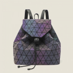 Uus geomeetriline naiste holograafiline &otilde;lg-seljakott Moodne tudengite naiste ostukott