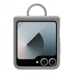 Galaxy z flip6 silicone case gray hall