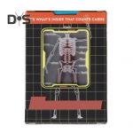 Body Deck skeleti mudel M&auml;ngukaardid L&auml;bipaistev 3D inimese anatoomia kujutis Pokkerikaardid Hariv kingitus kaartide kogujatele &otilde;pilastele 1 Set