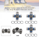 Kahekordne kardaani liigend 211355X + 5-153X Jeep Wrangler Cherokee XJ TJ jaoks