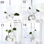 Avaleht Istutusmasinad L&auml;bipaistvast klaasist Lilletaime Rippvaas Pall Terraariumikonteiner