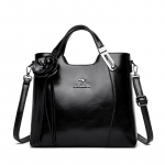 Keskealine K&auml;ekott Ema Kott Naiste Pehme Nahast &Otilde;la Crossbody Kott must