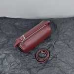 Niche Disain Ehtne Nahk Mini K&auml;eshoitav Pliiatsihoidja Kott - 90ndate Mood Ruudukujuline &Otilde;lakott Messenger Bag