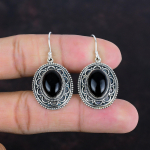 Must On&uuml;ks K&otilde;rvar&otilde;ngad 925 Sterling H&otilde;be K&otilde;rvar&otilde;ngas Vintage K&otilde;rvar&otilde;ngad Ehtsast V&auml;&auml;riskivist Ehted K&auml;sit&ouml;&ouml; K&otilde;rvar&otilde;ngas Uued Ehted Kingitused Naistele