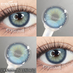 EYESHARE 2pcs Colored Contact Lenses for Eyes Blue Contact Black Eye Lens Gray Beautiful Pupils Yearly Brown Eyes Makeup Lenses