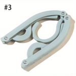 5 pesaga multifunktsionaalne riidepuu, kaasaskantav, kokkupandav, reisimiseks, kokkupandav plastist riidepuu roheline