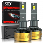 2 tk H7 H4 LED esitule pirnid 6500K H1 H8 H11 LED 9005 HB3 9006 HB4 Autolamp 9012 Hir2 Suure v&otilde;imsusega 120W 60000LM Canbus CSP kiibid Esituli H1