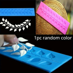 1 tk pitsileht silikoonvorm Fondant &scaron;okolaadikoogi kaunistamiseks vormi k&uuml;psetust&ouml;&ouml;riist