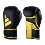 adidas Poksikindad Speed 165 WAKO Ametlikult Heaks Kiidetud Adidas Sparringukindad Poks Kikkpoks Ehtne Nahk Must x // (10 oz, Kuldne) must
