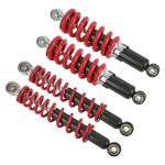 4 tk Eesmised ja tagumised vedrustuse amortisaatorid 250 mm Reguleeritavad 50cc jaoks?125cc Dirt Pit Bike ATV Go Kart