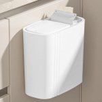 12l Bathroom Garbage Tank with Cover for Space under The Sink