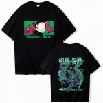 Suguru Geto Jujutsu Kaisen Graafiline T-s&auml;rk Mood Harajuku Hip Hop T&auml;navamood &Uuml;lem&otilde;&otilde;duline T-s&auml;rk Unisex topp Unisex riided 2XL