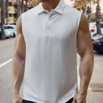 Meeste &uuml;hev&auml;rvilised varrukateta vabaaja rev&auml;&auml;rid L