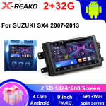 Android 12 Suzuki SX4 2007 - 2013 jaoks Autoraadio Fiat Sedici jaoks Multimeediapleier 4G 8-tuumaline Autoradio GPS-navigatsioon Carplay SWC Pea&uuml;ksus 4 core 2GB+32GB CP