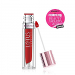 Lotus Make-Up Ecostay Matte Lip Lacquer - Scarlet Red, Red, 4 g