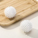 5 tk keerdumisevastane pesupall &uuml;mmargune lumivalge maagiline puhastus trummelpesumasin mustuse eemaldamiseks ja s&otilde;lmede v&auml;ltimiseks L