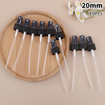 10 tk kaasaskantavad pihustuspudelid, pumba parf&uuml;&uuml;mi otsik, peene udu pihustipea vahetus, t&auml;idetav h&auml;davajalik 18/20/24 mm