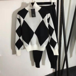 Naiste &Uuml;likonnad Komplektid Puuvill Suur Suurus Pullover Dressipluus P&uuml;ksid Paksendatud Kampsun Top Pikad P&uuml;ksid Kaheosaline &Uuml;lem&otilde;&otilde;duline 2-osaline &Uuml;likond M must