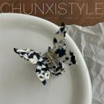 Uus atsetaatvaigust juuksek&uuml;&uuml;s, magus liblikas juuksen&otilde;ela klamber, gradientlipsuv&auml;rviga v&auml;rvilised juukseaksessuaarid, naiste t&uuml;drukud