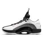 Air Jordan 35 Low PF Valge Must Unisex Tossud Varsity-Punane CW2459-101 35.5