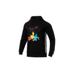 Adidas Neo Karikatuurimustriga Spordipusa Kapuutsiga Meeste Kapuuts Must HD7296 L