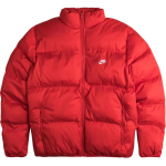 Nike Sportswear Club Logo Tikitud Seisukrae Pikkade Varrukate Puuvillane Jakk Meeste jakid FB7368-657 XL