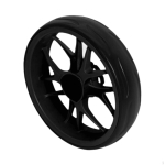 Golf Push Cart Wheel, Compact Lightweight Easy to Install Pull Tire Replace must