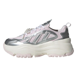 Adidas Originals Ozgaia PU-kangast S&uuml;nteetiline Nahk Moodsad Mugavad Libisemiskindlad K&otilde;rgendatud Tallaga Madalad Dad Shoes Naiste toss Roosa JS1660 42 white