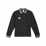 Adidas Originals Shmoofoil FW25 Ragbi s&auml;rk Lahtine sobivus Spordipolo pikkade varrukatega Meeste pealiskatted JW5202 M
