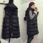 Mood naiste suures suuruses kapuutsiga vest, vest Gilet jakk ja mantel Outwear M