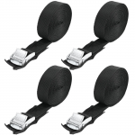 4 tk 4,5 m x 25 mm rasked kinnitusrihmad pagasi pagasi sidumine kaamera pannal katuseraam Mootorratas auto s&uuml;sta surfilaudade t&ouml;&ouml;riist must